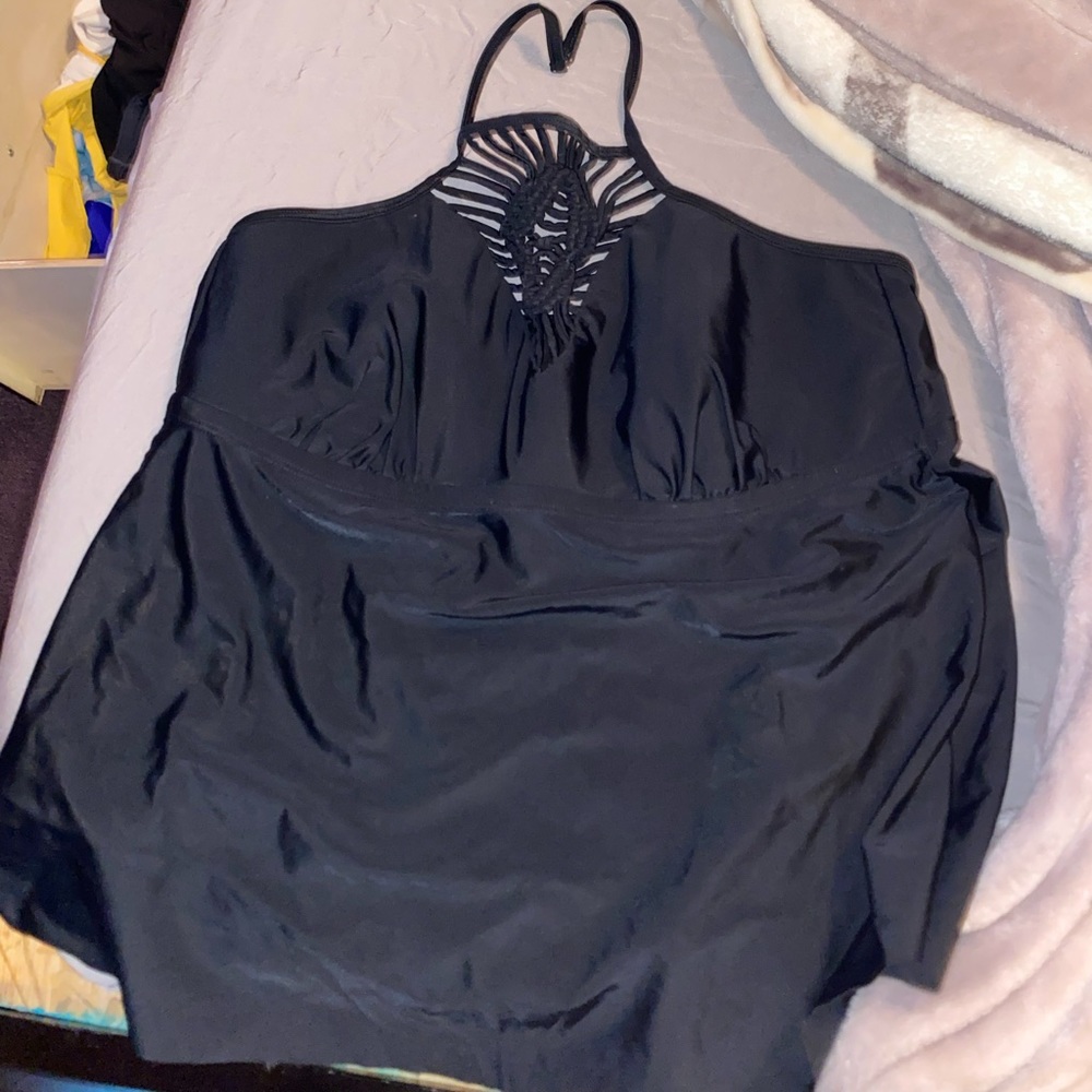 black tankini never worn